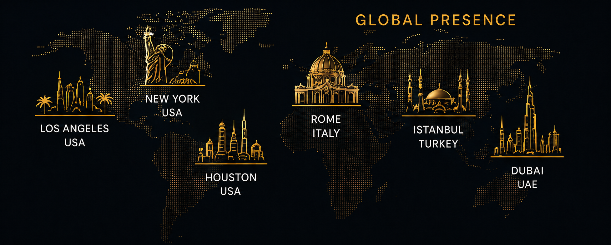 Global Presence Map